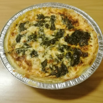 Quiches - Spinach or Ham & Onion